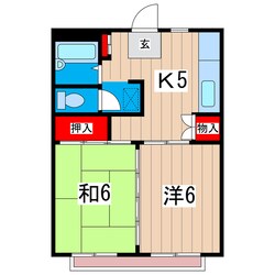 薄井マンションの物件間取画像